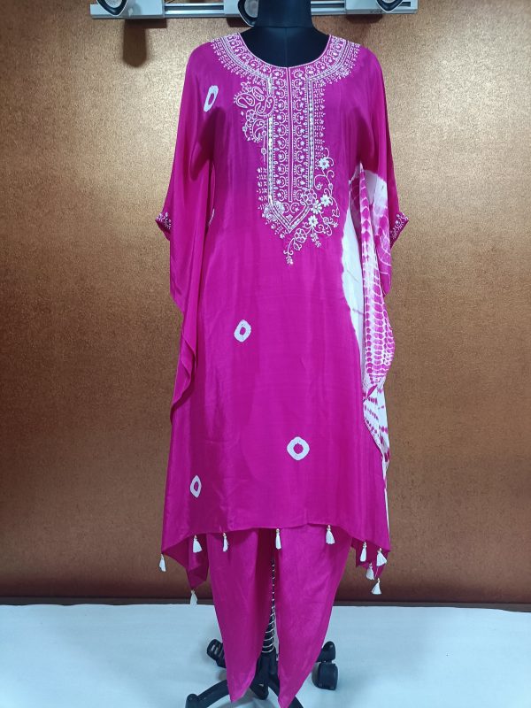 Label T2 Designer Kaftan with Dhoti