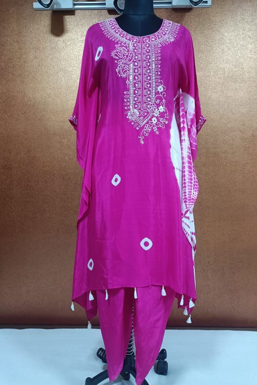 Label T2 Designer Kaftan with Dhoti