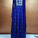 Label T2 Designer Upper Kali Gown with chiffon Dupatta