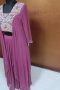 Exclusive Label T2 Designer Indo Western Hanky Cut with Full hand embroidery