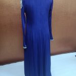 Label T2 Designer Upper Kali Gown with chiffon Dupatta - Image 3