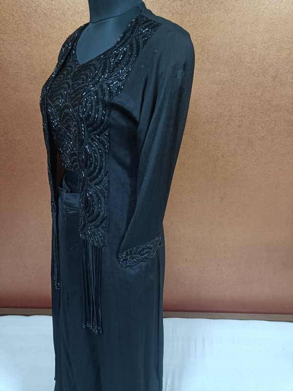 Label T2 Designer Jacket Crop Top with Plazo full handwork - Image 2