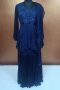 LABEL T2 DESIGNER PEPLUM DOUBLE LAYER SHARARA WITH RUFFLE DUPATTA Hand Embroidery