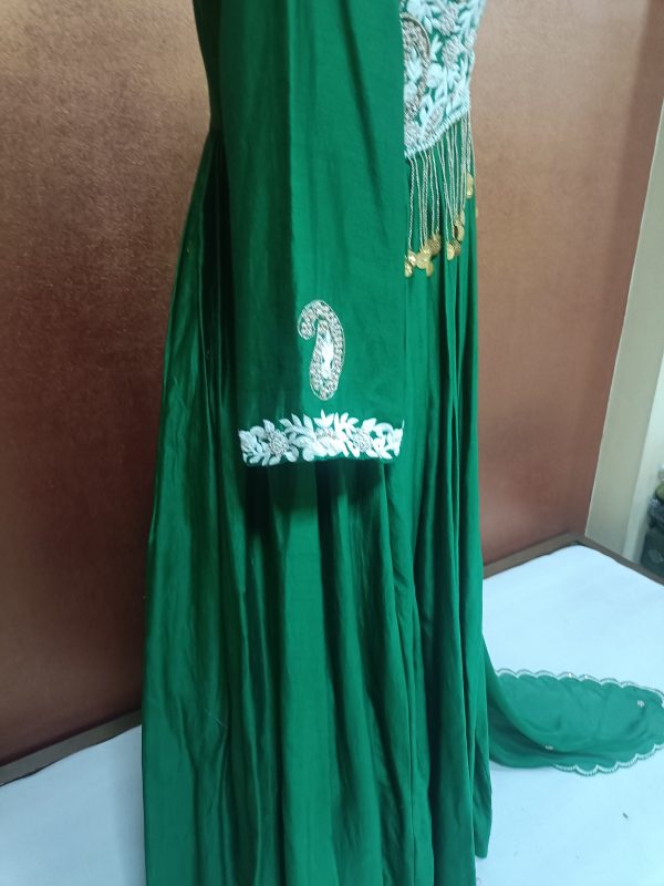 Exclusive Label T2 Designer Gown With Dupatta - Image 2