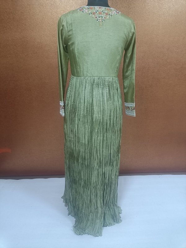 Label T2 Designer Gown With Pant Full Hand Embroidery - Image 3