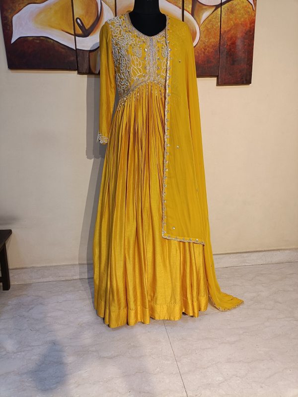 Label T2 Designer Nayara Cut Gown
