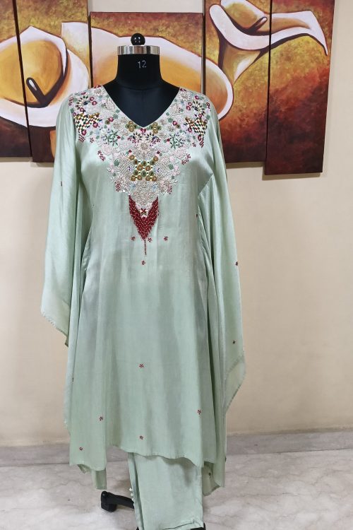 Label T2 Designer Kaftan with Gundi Pant