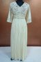 Label T2 Designer Gown. Beautiful Hand Embroidery