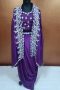 Label T2 Designer Cape Bustair with Drape Skirt: Heavy Hand Embroidery