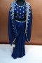 Label T2 Designer Cape Bustair with Drape Skirt intensive hand embroidery