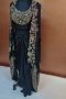Label T2 Designer Cape Bustair with Drape Skirt Heavy Hand Embroidery