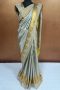 Label T2 Designer Saree with beautiful Hand Embroidery