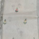 Label T2 Designer UNSTITCHED KURTI Pant with Dupatta - Image 3