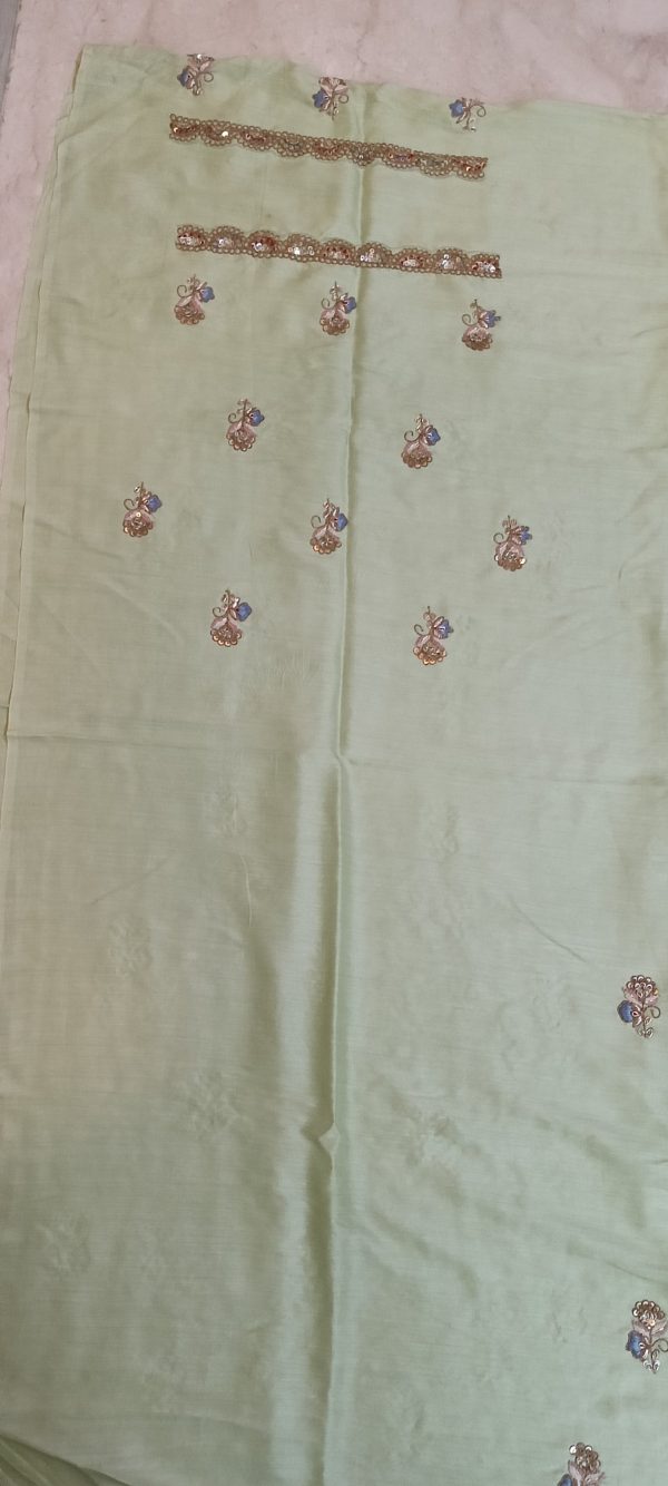 Label T2 Designer UNSTITCHED KURTI WITH DUPATTA - Image 2