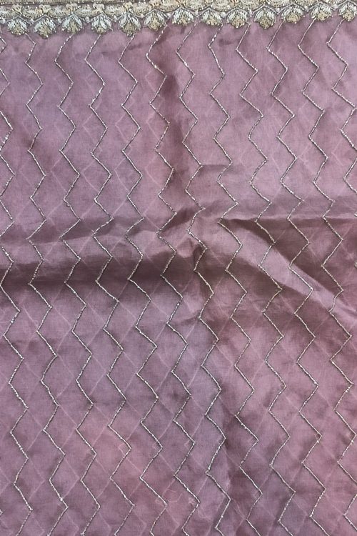 Unstitched Kurti Pant with Dupatta Heavy Hand Embroidery
