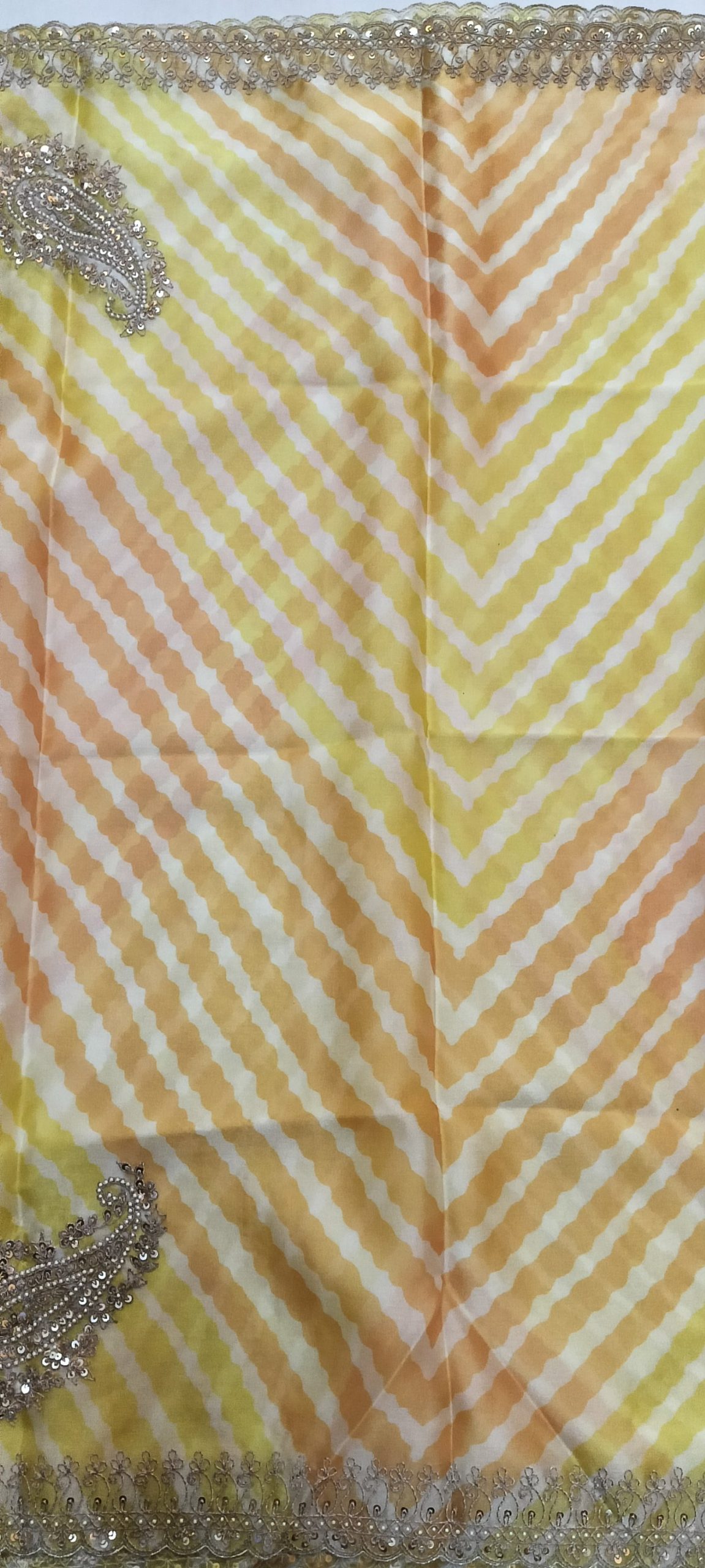 Label T2 Designer UNSTITCHED KURTI Pant with Dupatta Exclusive Hand Embroidery - Image 2