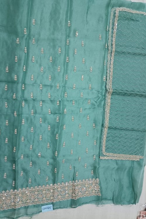 Label T2 Designer Kurti Pant with Dupatta Heavy Hand Embroidery