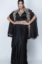 Label T2 Designer Cape Bustair with Drape Skirt Heavy Hand Embroidery